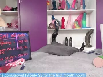 siswet19 on Chaturbate 